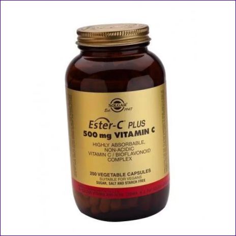 Solgar Ester-C Plus vitamín C, 500 mg