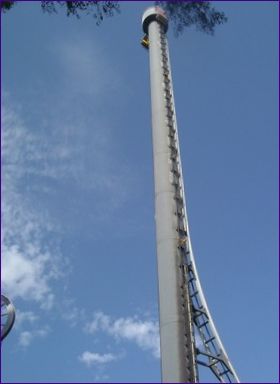 Na 4. mieste: Tower of Terror II (Queensland, Austrália)