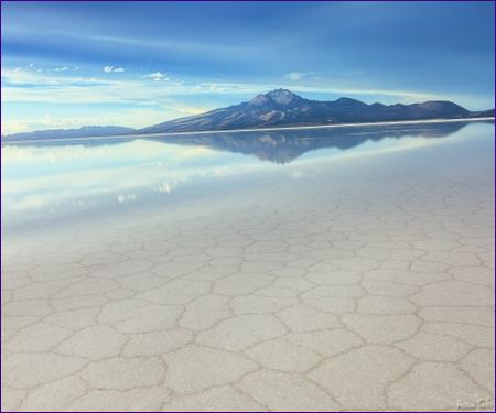 Soľný močiar Uyuni, Bolívia