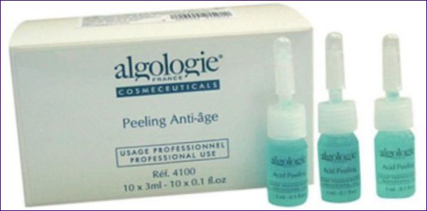 Chemický peeling na tvár proti akné Algologie