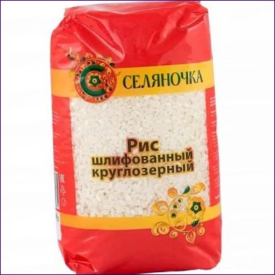 Kaskádová ryža, leštené guľaté zrno, Selyanochka