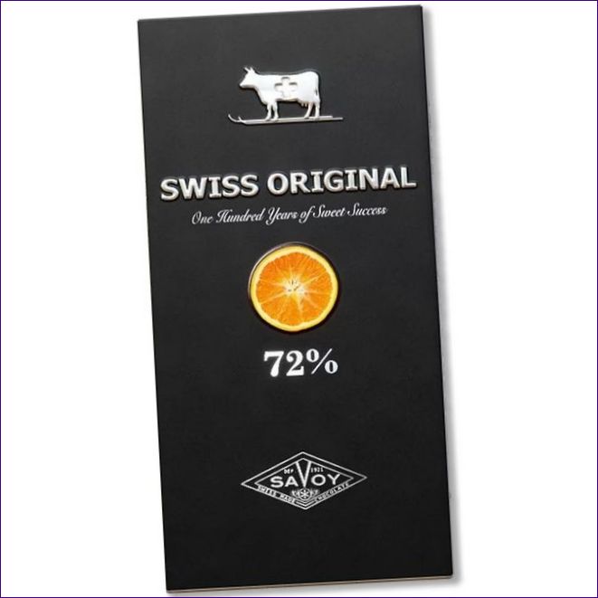 SWISS ORIGINAL horký s kúskami pomaranča
