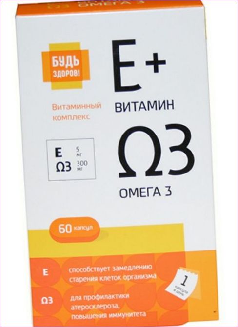 Buď zdravý Omega-3 + vitamín E