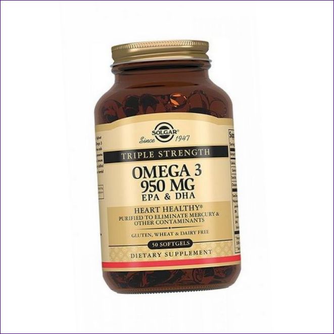Solgar Triple Omega-3 950 mg EPA a DHA