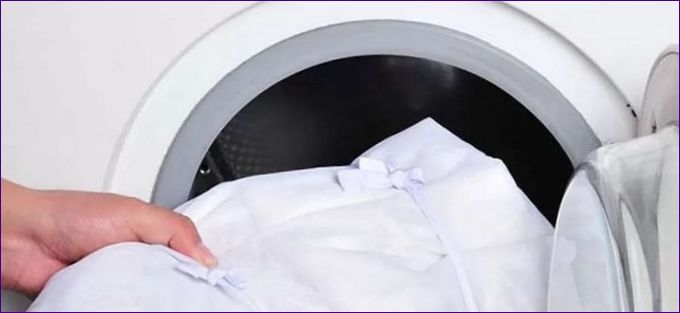 Ako vybieliť zažltnutý tyl v práčke