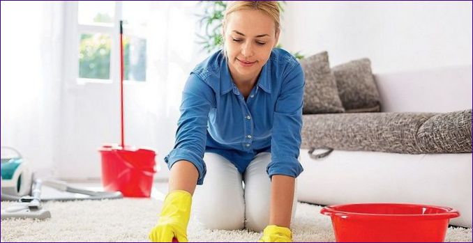 Ako čistiť koberec